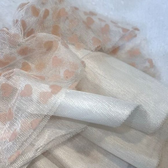 Baby Essentials White and Pink Heart Tutu 6M NWOT - Picture 3 of 4